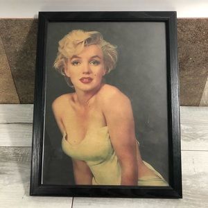 Framed picture of Marilyn Monroe
